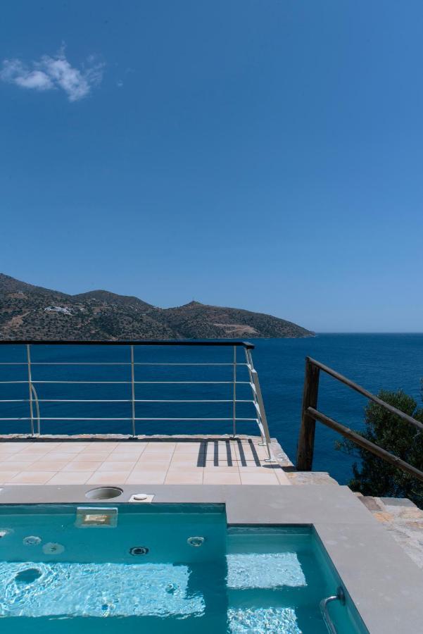 Villa Aiolos: Above The Sea, Within Agios Nikolaos Exterior foto