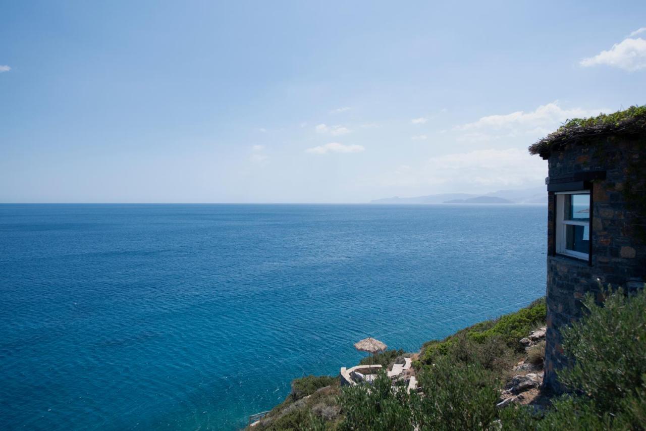 Villa Aiolos: Above The Sea, Within Agios Nikolaos Exterior foto